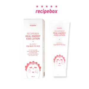 Lotion dưỡng ẩm cho trẻ em RECIPEBOX Real Energy Kids Lotion 180ml